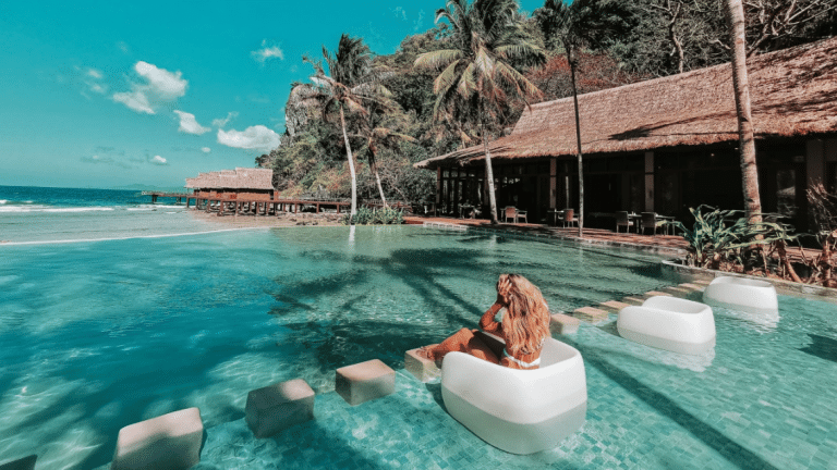 Luxury Pool at Beach